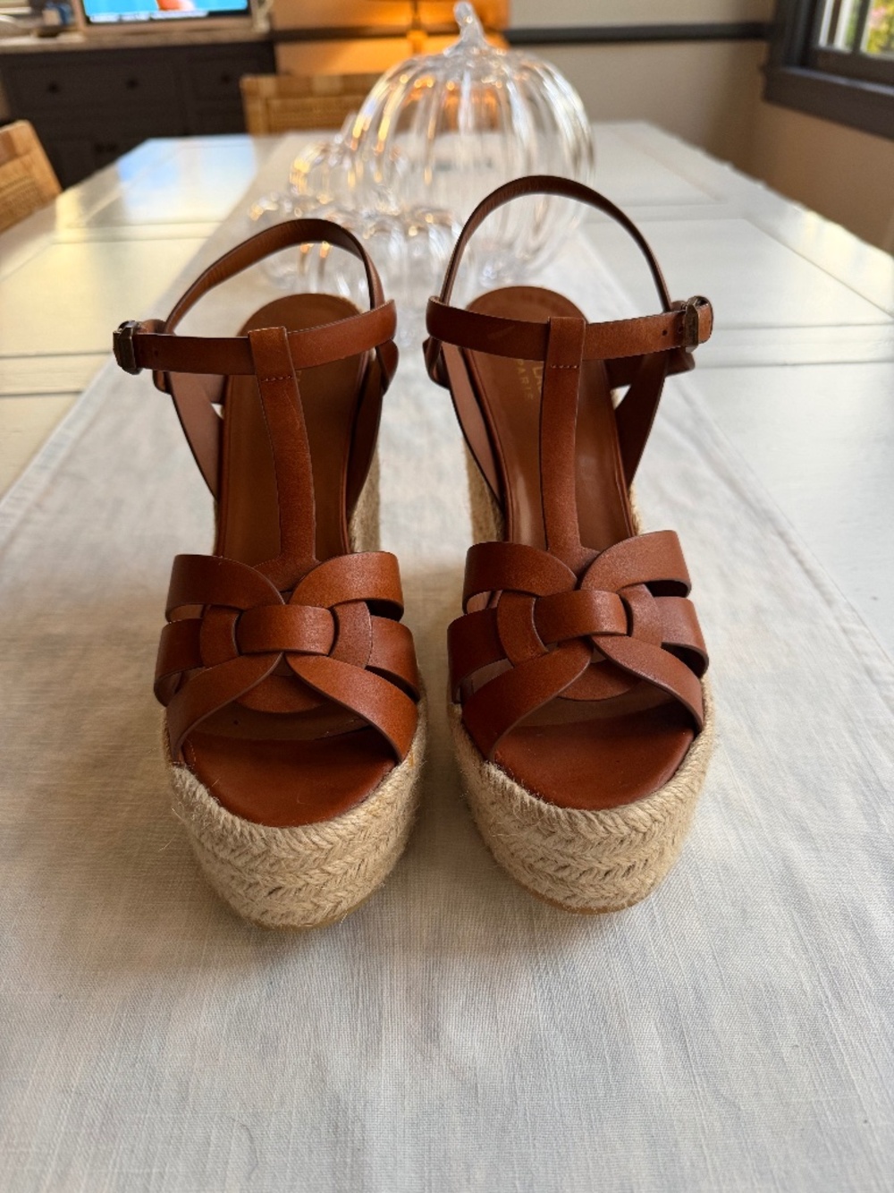 YSL Tribute espadrilles, size 39
